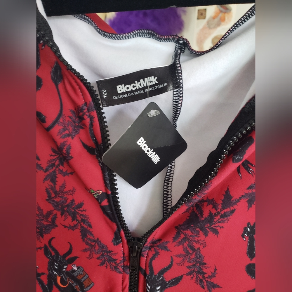 BLACKMILK MERRY KRAMPUS SNUGGLE SUIT NWT XXL - Picture 5 of 5
